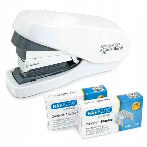 Rapesco Eco Flat Clinch klinkmachine wit, 35 vel – afbeelding 3