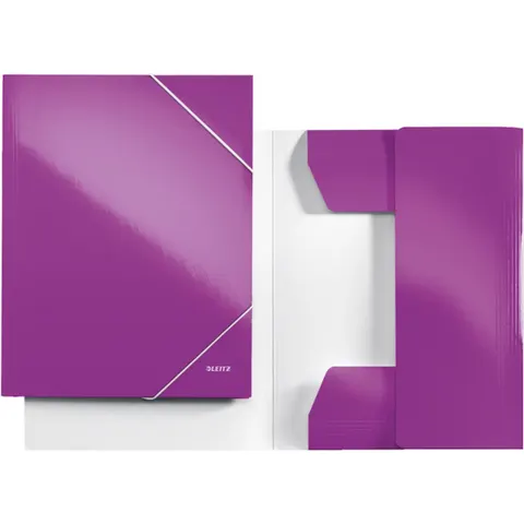 Leitz WOW elastomap paars – afbeelding 2