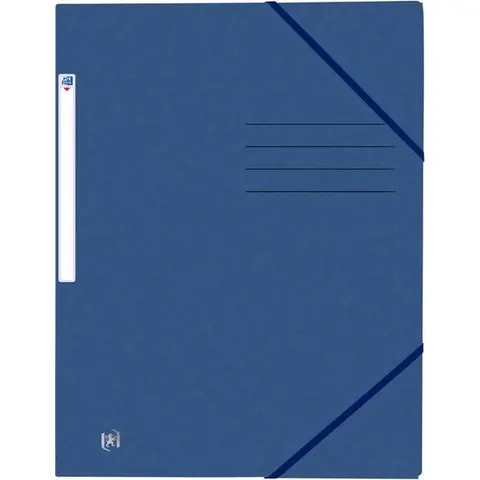 Elastomap Oxford Top File+ A4 donkerblauw – afbeelding 2