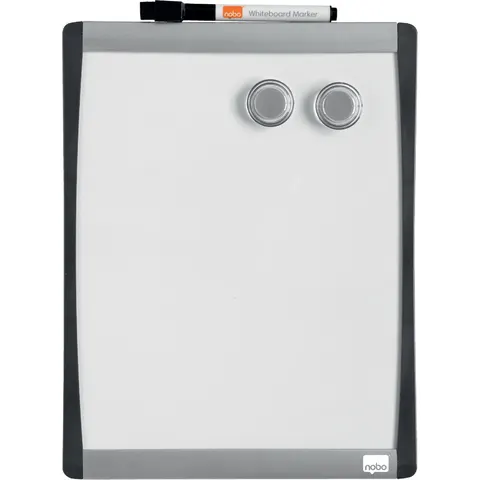 Whiteboard Nobo 28x21.5cm gewelfd – afbeelding 2