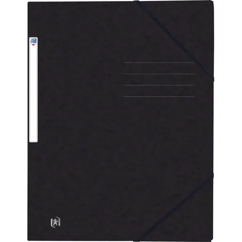 Elastomap Oxford TOP File+ A4 Zwart – afbeelding 2