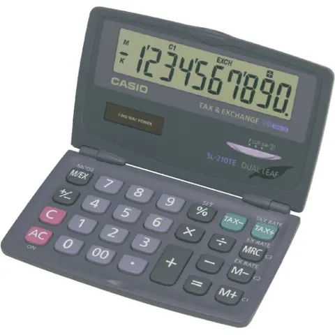 Rekenmachine Casio SL-210TE – afbeelding 2