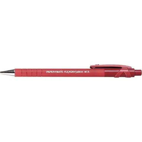 Balpen Paper Mate Flexgrip Ultra medium rood – afbeelding 2