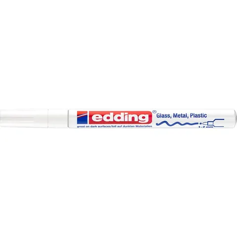 Edding EDD-751-049 paint lakmarker CREATIVE wit – afbeelding 2