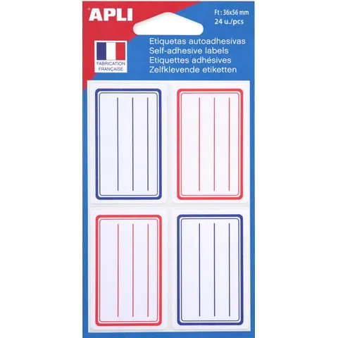 APLI Schooletiket 36x56mm – 11278 – afbeelding 2
