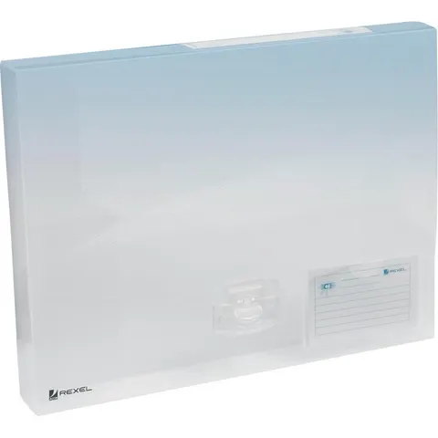 Elastobox Rexel ice A4+ 40mm transparant – afbeelding 3
