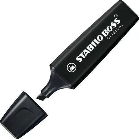 STABILO BOSS ORIGINAL Marker Black – afbeelding 2