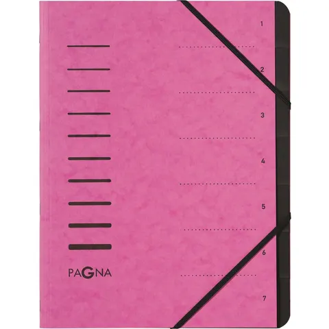 Pagna Sorteermap A4 Roze – afbeelding 2