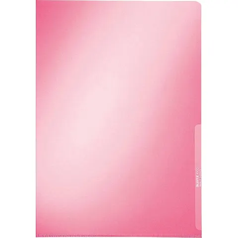 Leitz Premium Zichtmap - A4 - 100 stuks - Rood – afbeelding 2