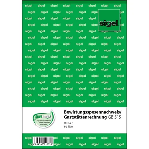 GB515 - 50 sheets - A5 - White – afbeelding 2