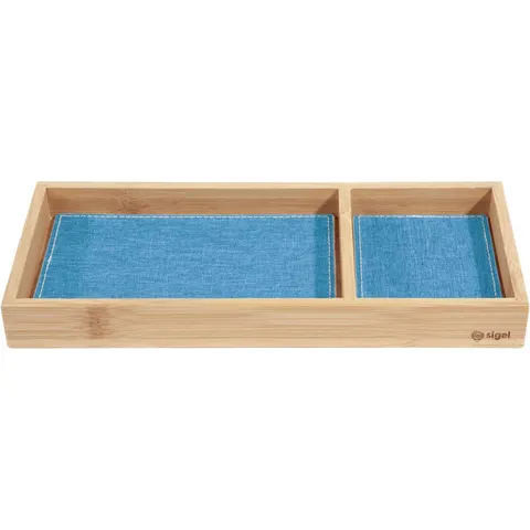 Sigel bureau organizer Eyestyle bamboe – afbeelding 2
