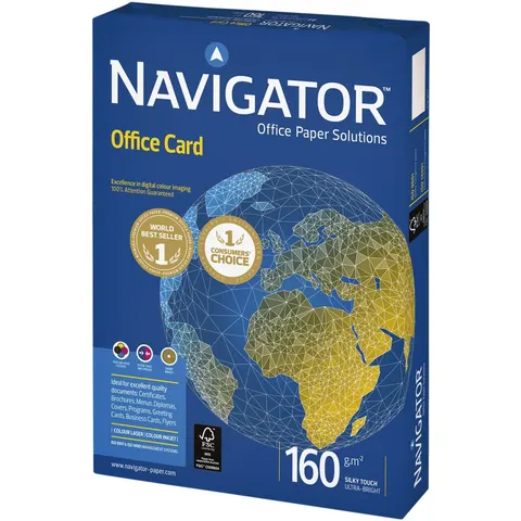 Navigator printerpapier OFFICE CARD A4 – afbeelding 2