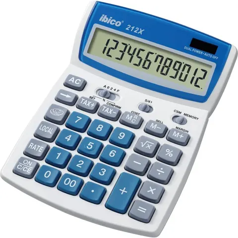 Rekenmachine Ibico 212X – afbeelding 2