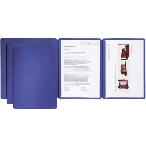 PAGNA presentatie- / offertemap 'Sprint', blauw – afbeelding 2