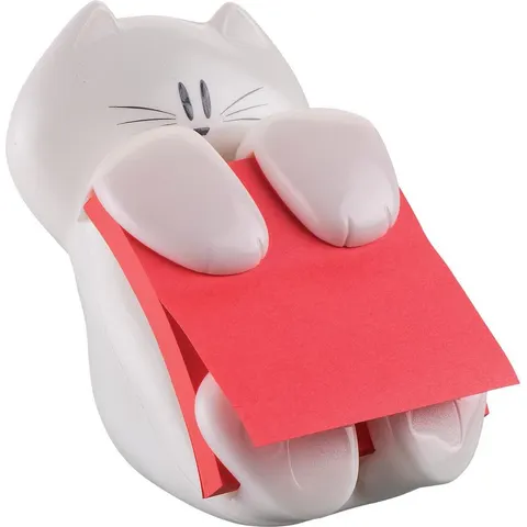 Memoblokdispenser Post-it Z-Notes Kat 76x76mm incl notes roze – afbeelding 2