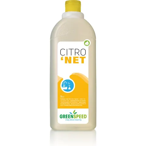 Afwasmiddel Greenspeed Citronet 1liter – afbeelding 2