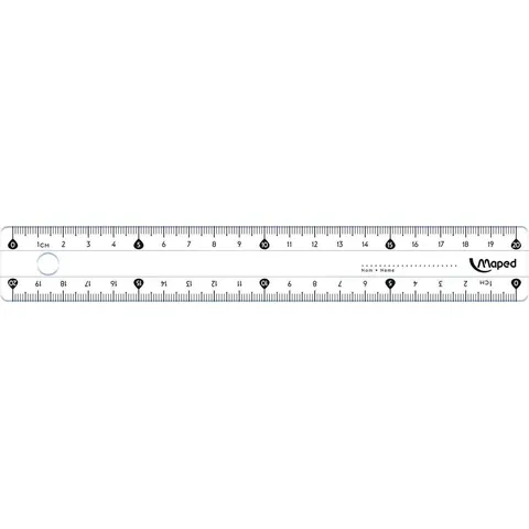 Liniaal Maped Classic 20cm – afbeelding 2