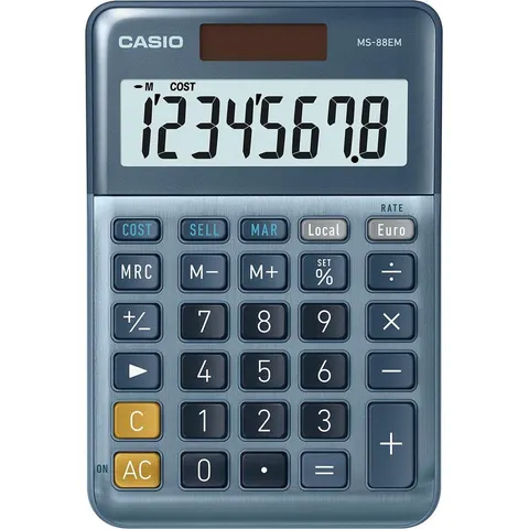 Rekenmachine Casio MS-88EM – afbeelding 2