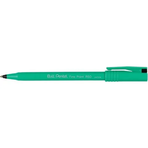 Rollerpen Pentel R50 medium zwart – afbeelding 2