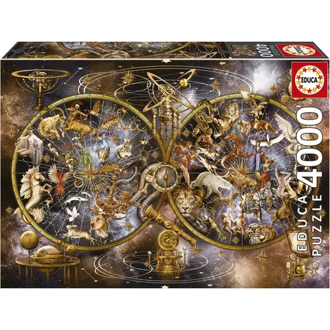 EDUCA - puzzel - 4000 stuks - STERRENBEELDEN – afbeelding 2