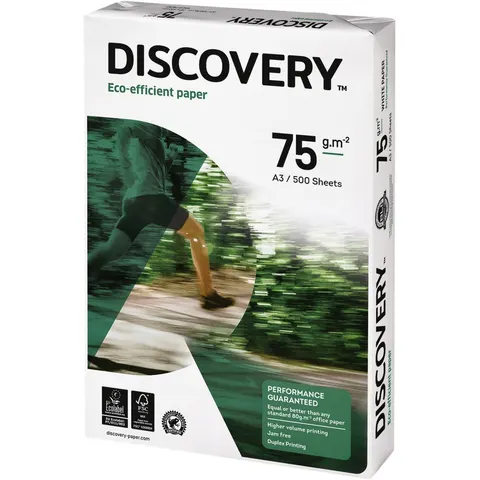 Kopieerpapier discovery a3 75gr wt – afbeelding 3