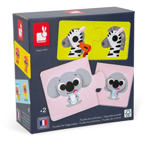 Puzzles Les Contraires - Janod – image 2