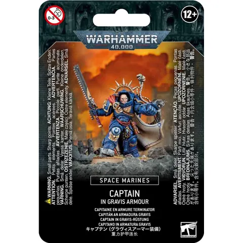 Space Marines: Captain in Gravis Armour – afbeelding 2