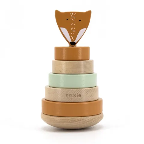 Trixie Pyramide à empiler Marron 10x10x18cm – image 2