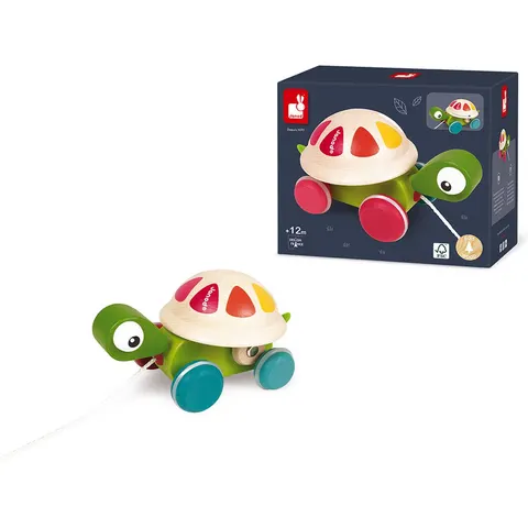 Janod Jouet à Trainer Tortue Zigolos – image 2