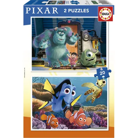 EDUCA - puzzel - 2 x 20 stuks - Pixar – afbeelding 2