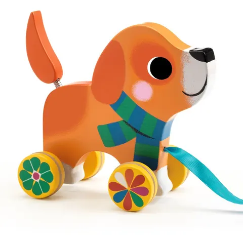 Chien à trainer Lou - Djeco – image 2