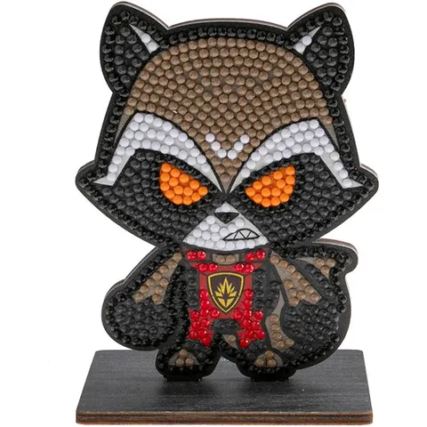 "Rocket" Crystal Art Buddies Marvel Series 2 – afbeelding 2