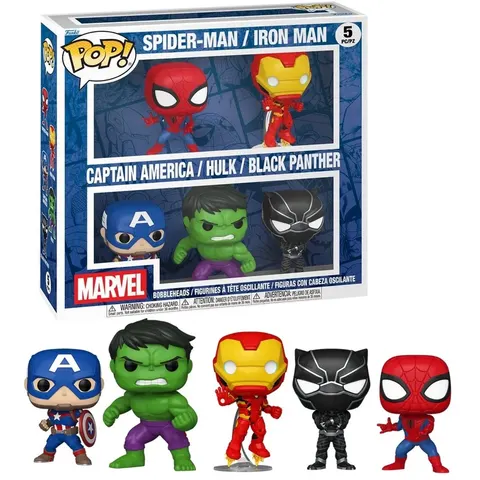 Funko POP Marvel : KS- Marvel NC 5PK (bf) – afbeelding 2