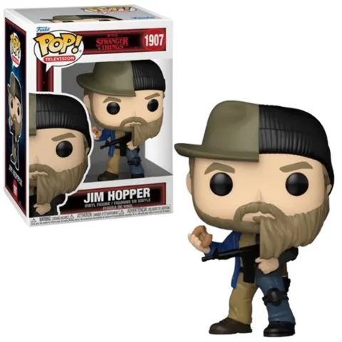 Funko Pop Television: Stranger Things - Jim Hopper (Split) #1907 – afbeelding 2