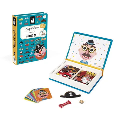 Janod Magneti'Book Crazy Face Garçon – image 2