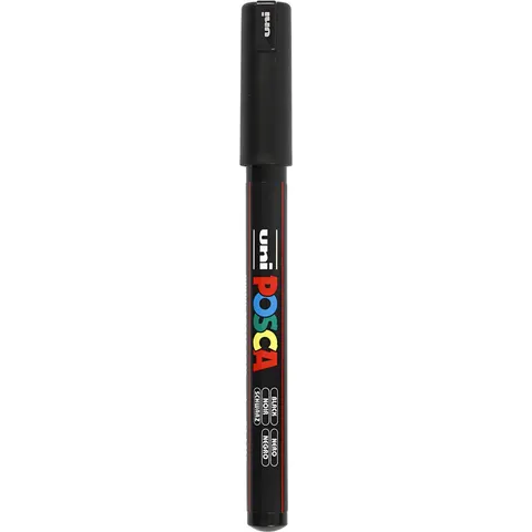 Verfstift Posca PC1MR EF zwart – afbeelding 2