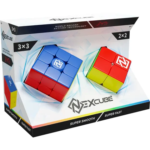Nexcube Combo Pack 3x3 + 2x2 Stackable - Speed cube - Snelste speedcube op de markt – afbeelding 2