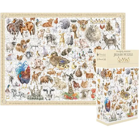 Wrendale - Puzzel - Farmyard Friends – afbeelding 2