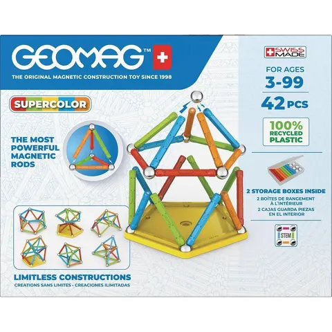Supercolor 42 pcs - Geomag – image 2
