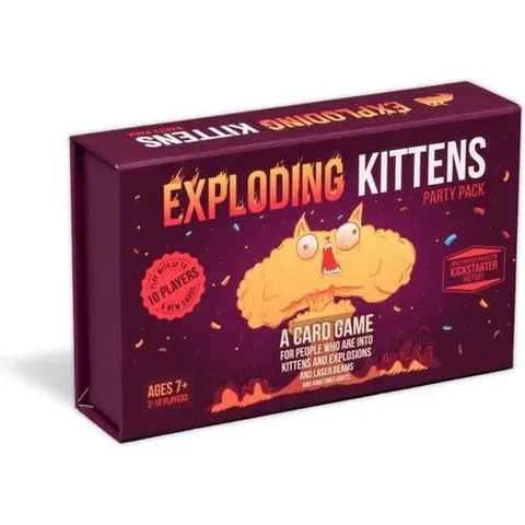 Exploding Kittens Party Pack - Engelstalig Kaartspel – afbeelding 2