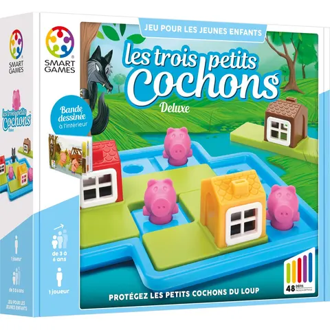SmartGames - Les Trois Petits Cochons - Deluxe – afbeelding 2