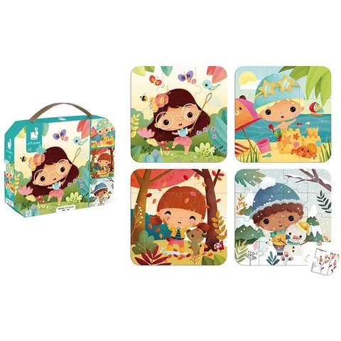 Puzzles évolutifs Les saisons - Janod – image 2