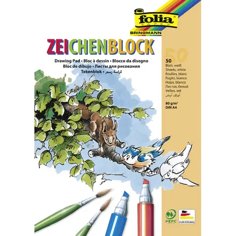 Tekenblok | A4 - 50 vel – afbeelding 2