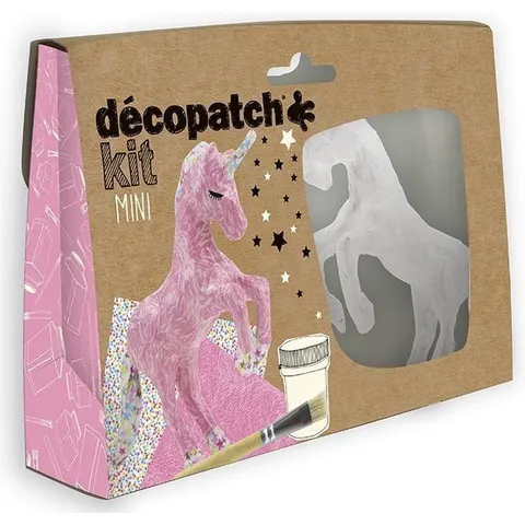 Decopatch Mini Kit Eenhoorn – afbeelding 2