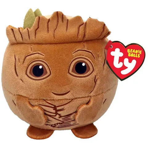 TY Beanie Balls Marvel Knuffel Groot 10 cm – afbeelding 2