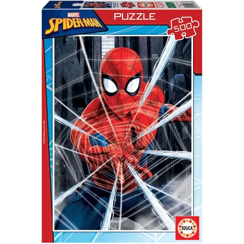 Educa - Puzzel - SpiderMan - 500 stukjes - Legpuzzel – afbeelding 2