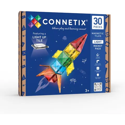 Connetix Light Rocket pack - 30 pièces Rainbow taille unique – image 2