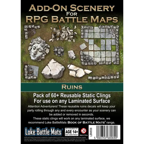Add On Scenery for RPG Maps Ruins – afbeelding 2