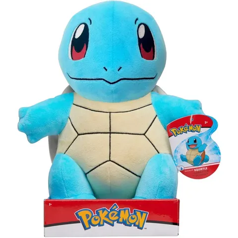 Pokémon Pluche - Squirtle 24 cm – afbeelding 2