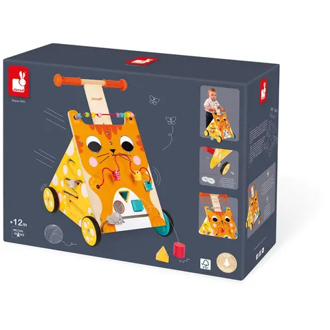 Chariot Multi-Activités Chat - Janod – image 2